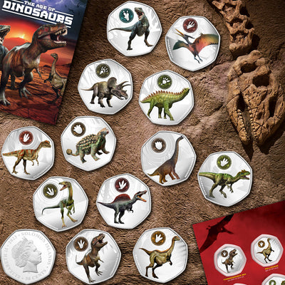 The Age of Dinosaurs 2023 Coin Collection
