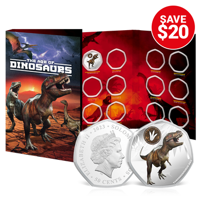 The Age of Dinosaurs 2023 Coin Collection