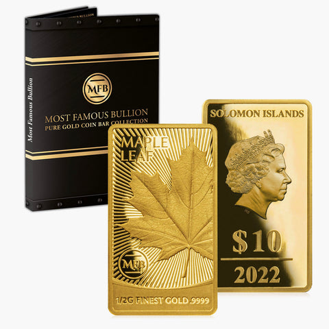 The World's Most Famous Solid Gold Bullion Coin Collection