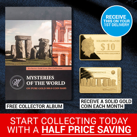The Mysteries of the World Solid Gold Coin Collection