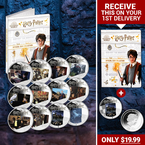The Official Harry Potter Movie Scenes Coin Collection
