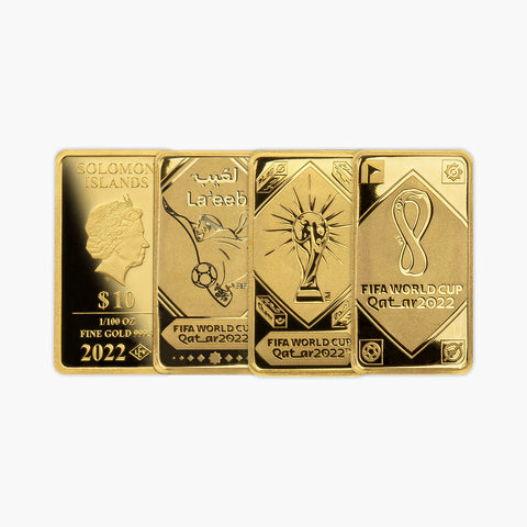 The Official Venue Gold Coin Bar Collection of the FIFA World Cup Qatar 2022‚Ñ¢
